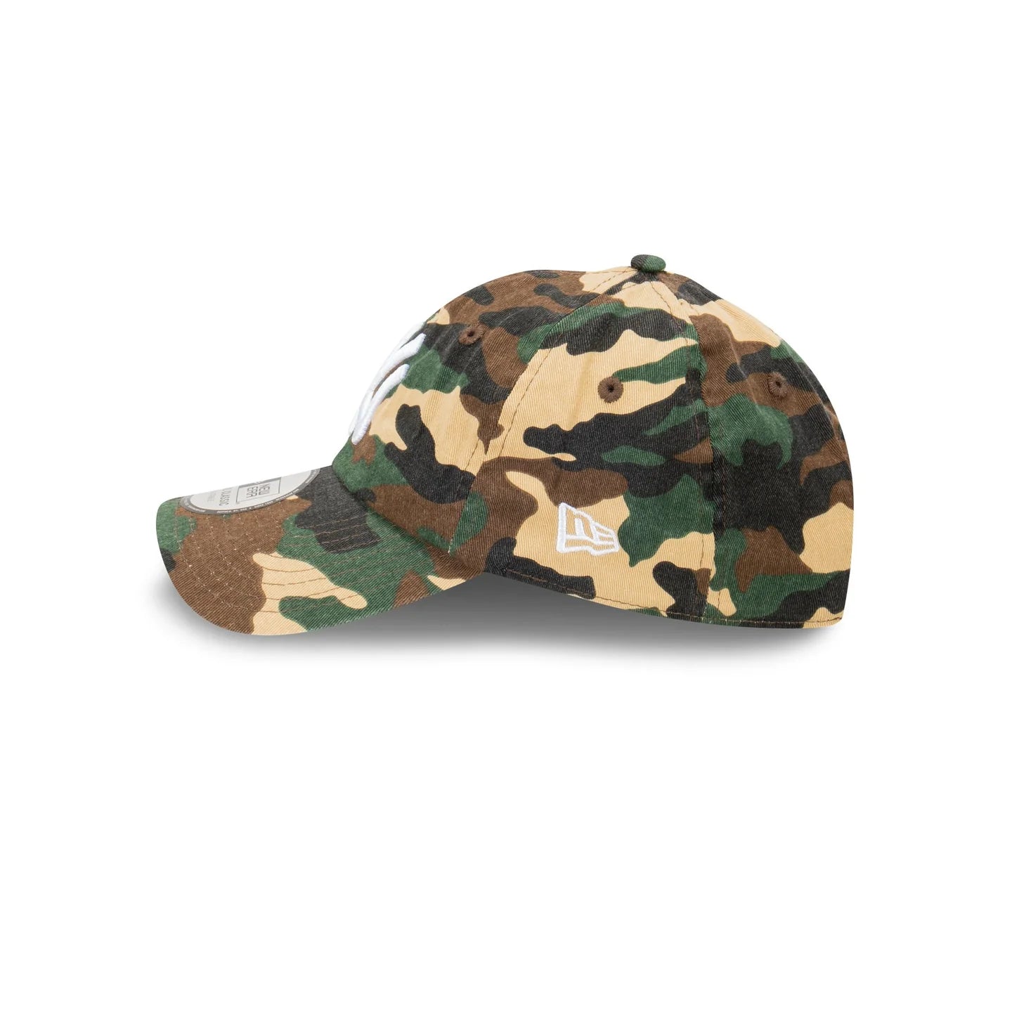 New York Yankees Hat - Woodland Camo Casual Classic MLB Strapback Cap - New Era